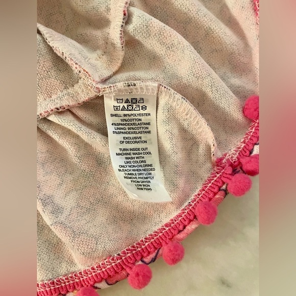 NWT Tommy Bahama Pink Floral Dress Size 12 Months - Picture 9 of 13